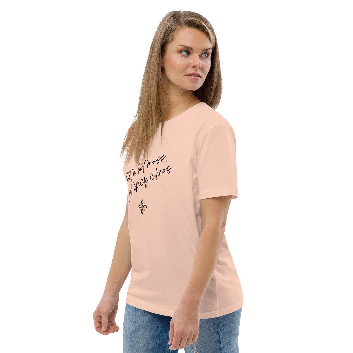 Unisex-Bio-Baumwoll-T-Shirt - hot mess