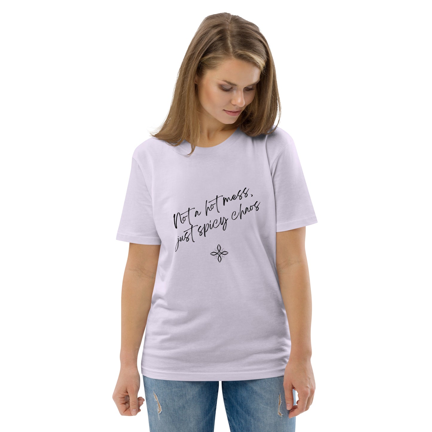 Unisex-Bio-Baumwoll-T-Shirt - hot mess