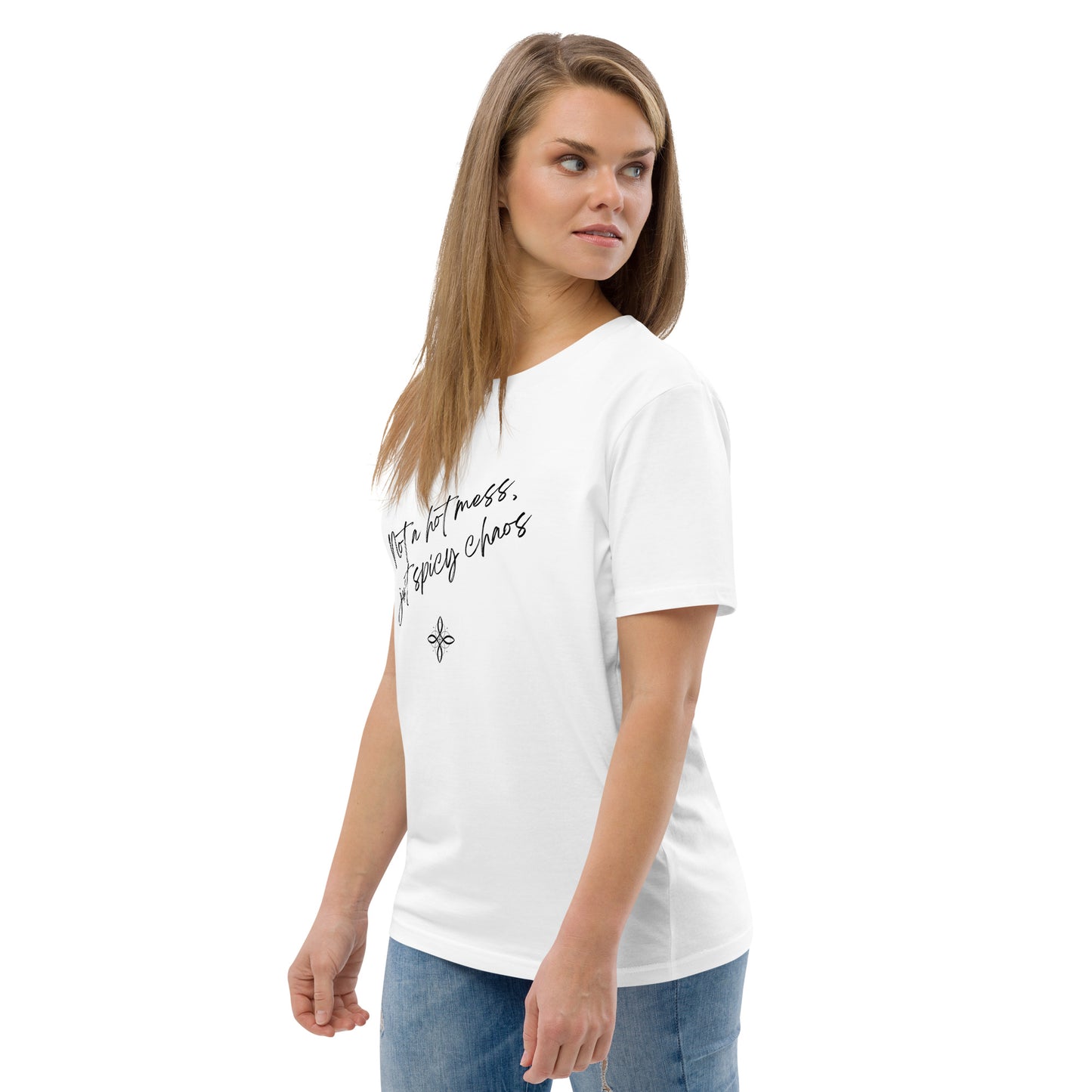 Unisex-Bio-Baumwoll-T-Shirt - hot mess